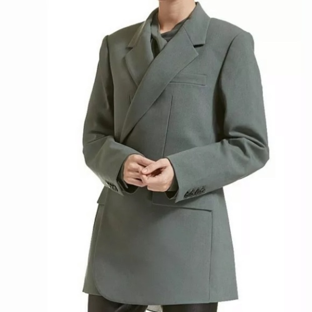 Theory overlap blazer NWT size 12 $595 - Picture 2 of 4